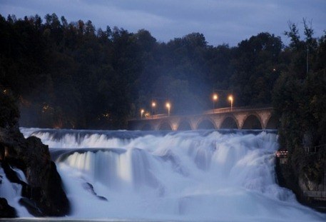 Las cataratas del Rhin en Suiza