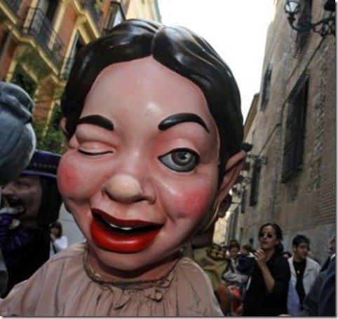 gigantes y cabezudos- san Isidro 