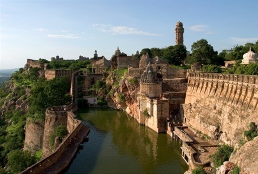 Chittorgarh Fort en la India