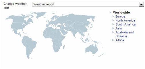 Informe del tiempo Europa