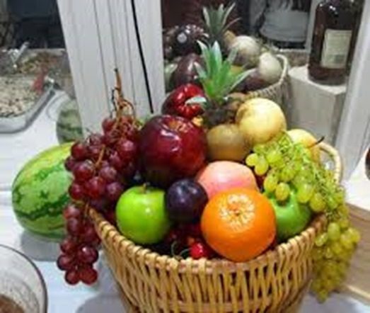 frutas redondas